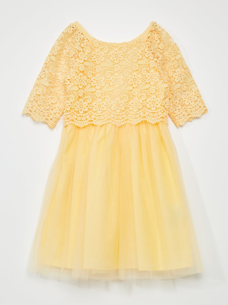 Vestito da cerimonia GIALLO - Kiabi