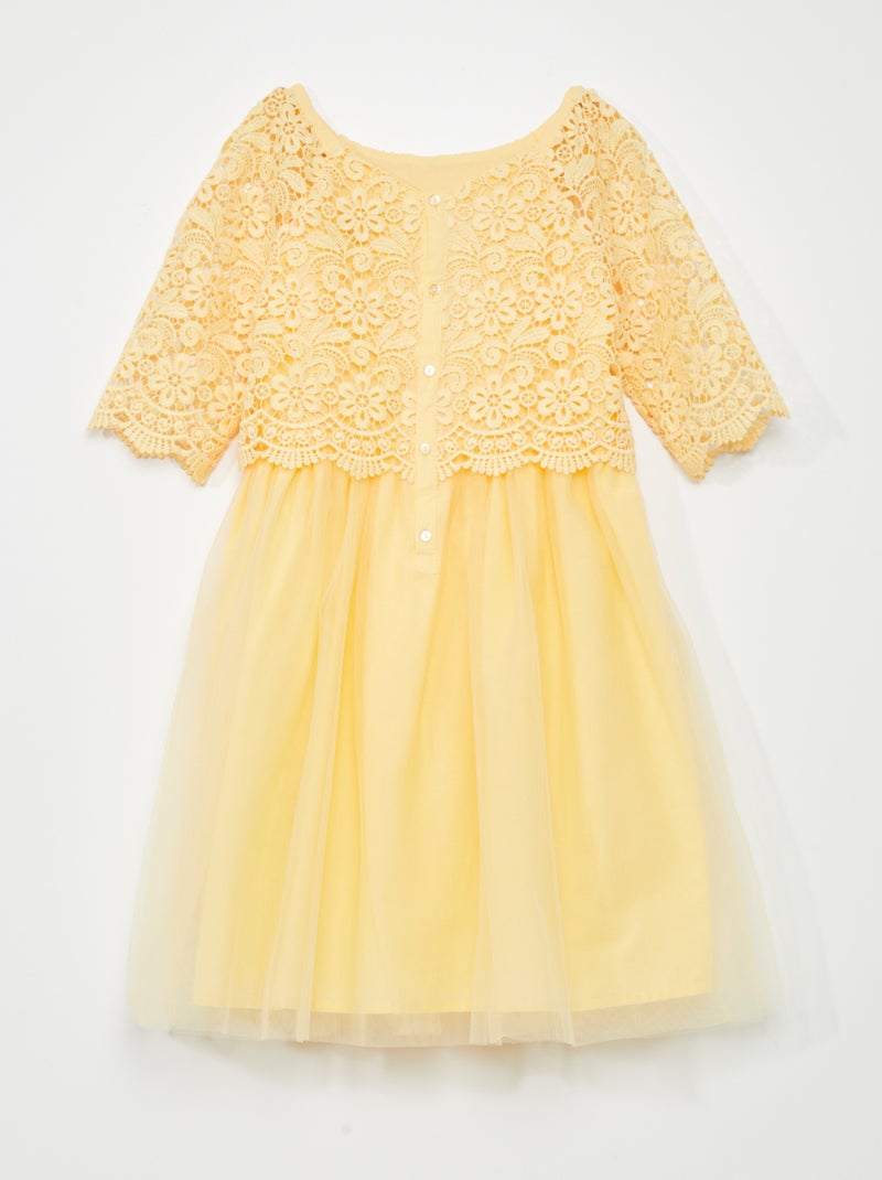 Vestito da cerimonia GIALLO - Kiabi