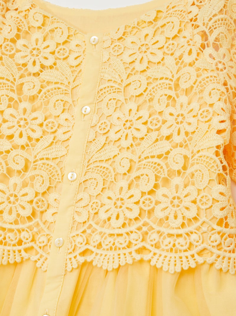 Vestito da cerimonia GIALLO - Kiabi