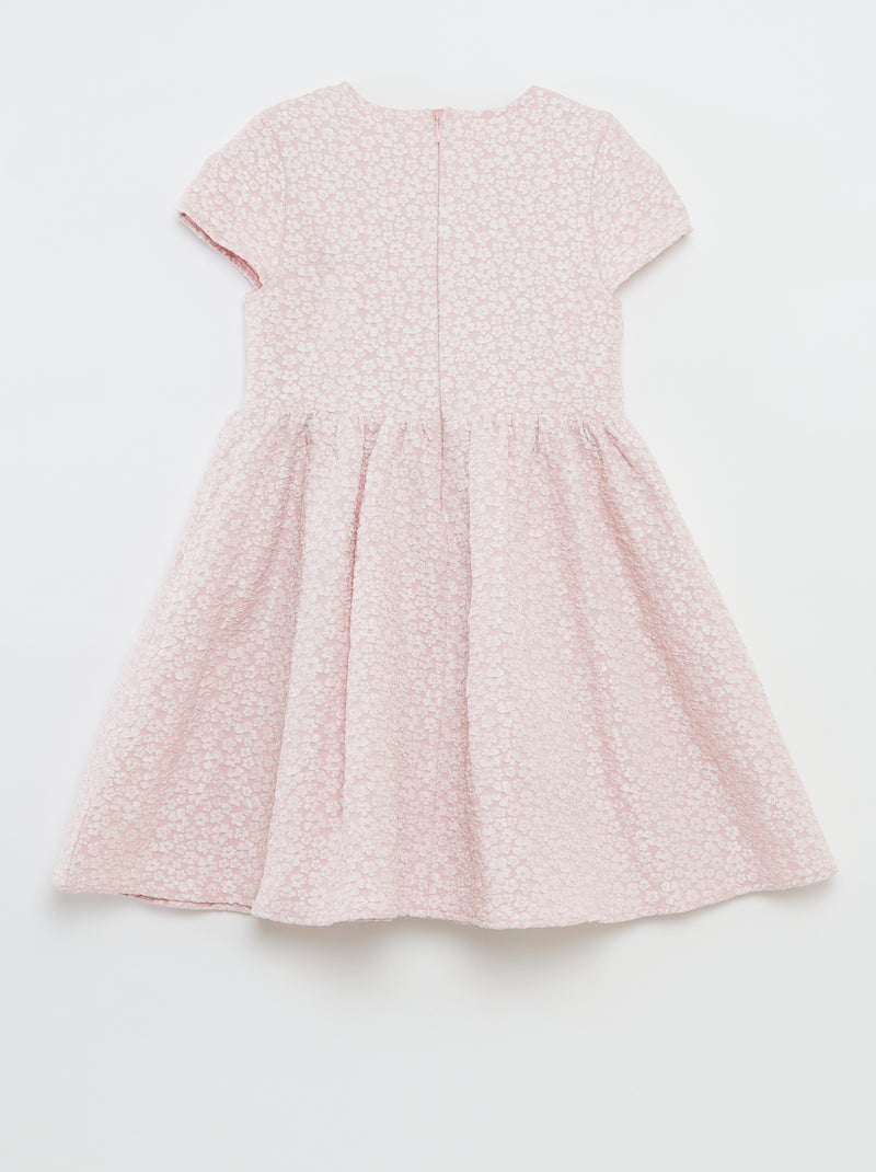 Vestito da cerimonia in jacquard ROSA - Kiabi