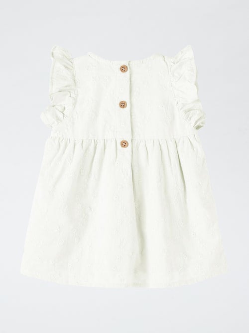 Vestito da cerimonia in ricamo punto inglese 'Name it' - Kiabi