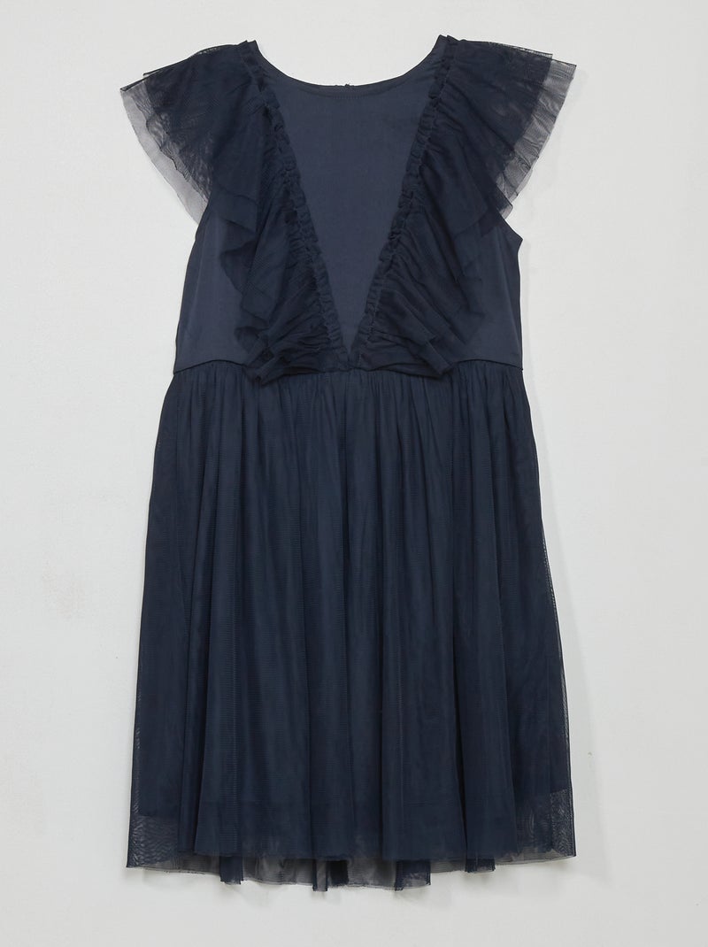 Vestito da cerimonia midi blu - Kiabi