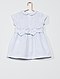     Vestito da cerimonia + slip a righe vista 2
