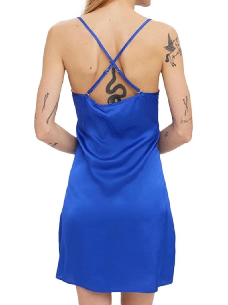 Vestito da Donna in Raso Vero Moda Blu - Kiabi