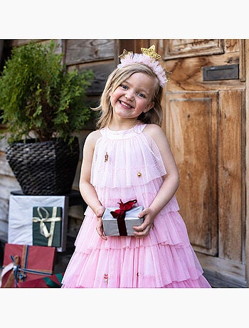 Vestito da principessa di natale per bambina | great pretenders | great pretenders