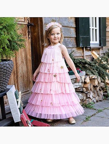 Vestito da principessa di natale per bambina | great pretenders | great pretenders