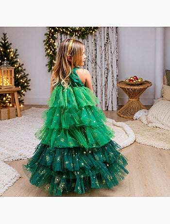 Vestito da principessa di natale per bambina | great pretenders | great pretenders