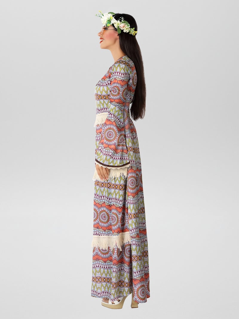 Vestito da travestimento 'hippie' BIANCO - Kiabi