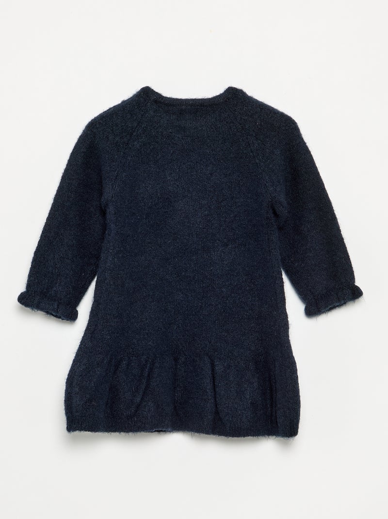Vestito di Natale in maglia Blu - Kiabi