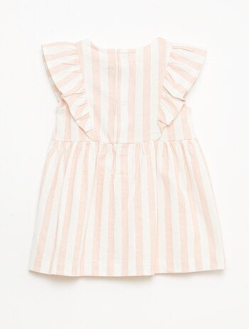 Vestito 'Disney' con volant in cotone leggero