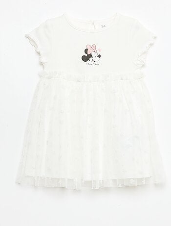Vestito 'Disney' 'Minnie' con tulle in cotone