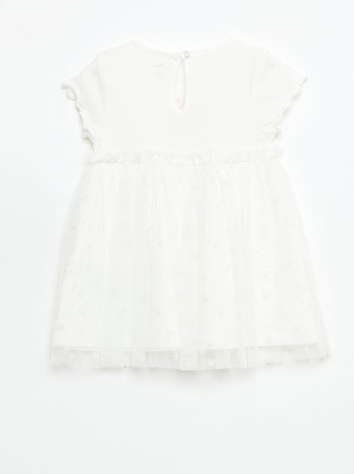 Vestito 'Disney' 'Minnie' con tulle in cotone - Kiabi