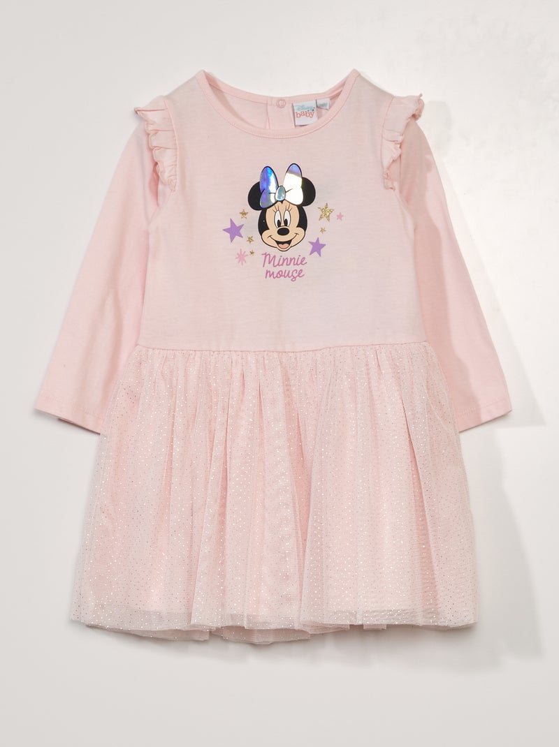 Vestito 'Disney' 'Minnie' effetto 2 in 1 ROSA - Kiabi