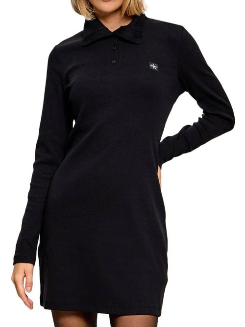 Vestito donna calvin klein jeans con etichetta tessuta - Kiabi Vestito donna calvin klein jeans con etichetta tessuta - Kiabi