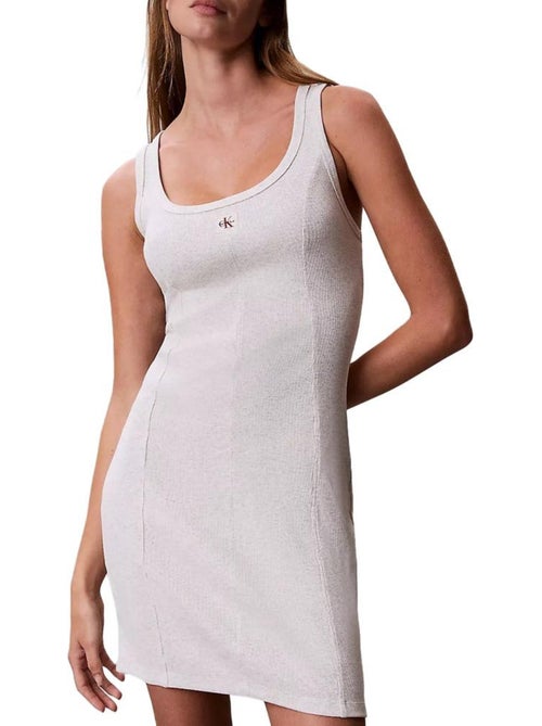 Vestito donna calvin klein jeans in tessuto - Kiabi Vestito donna calvin klein jeans in tessuto - Kiabi