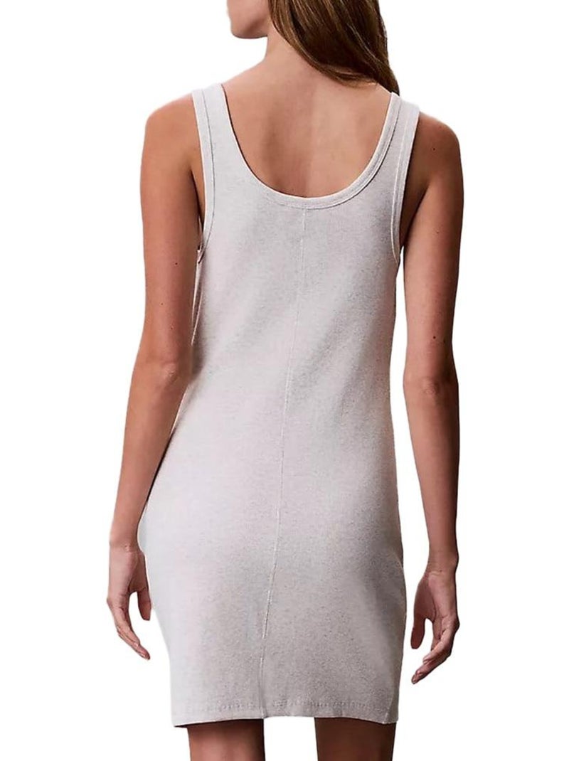 Vestito donna calvin klein jeans in tessuto Grigio argentato - Kiabi