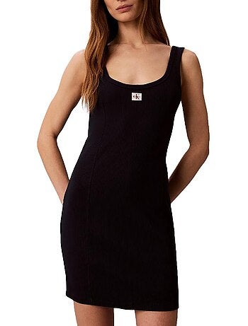 Vestito donna calvin klein jeans in tessuto
