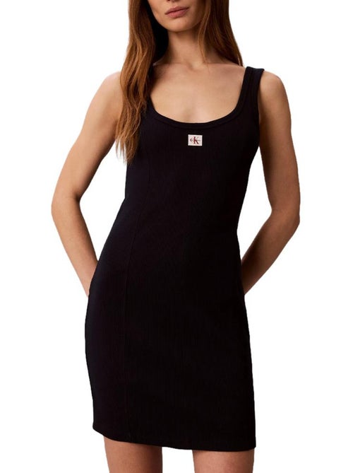Vestito donna calvin klein jeans in tessuto - Kiabi Vestito donna calvin klein jeans in tessuto - Kiabi