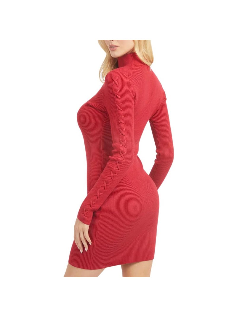 Vestito Donna Guess Elegante Rosso - Kiabi