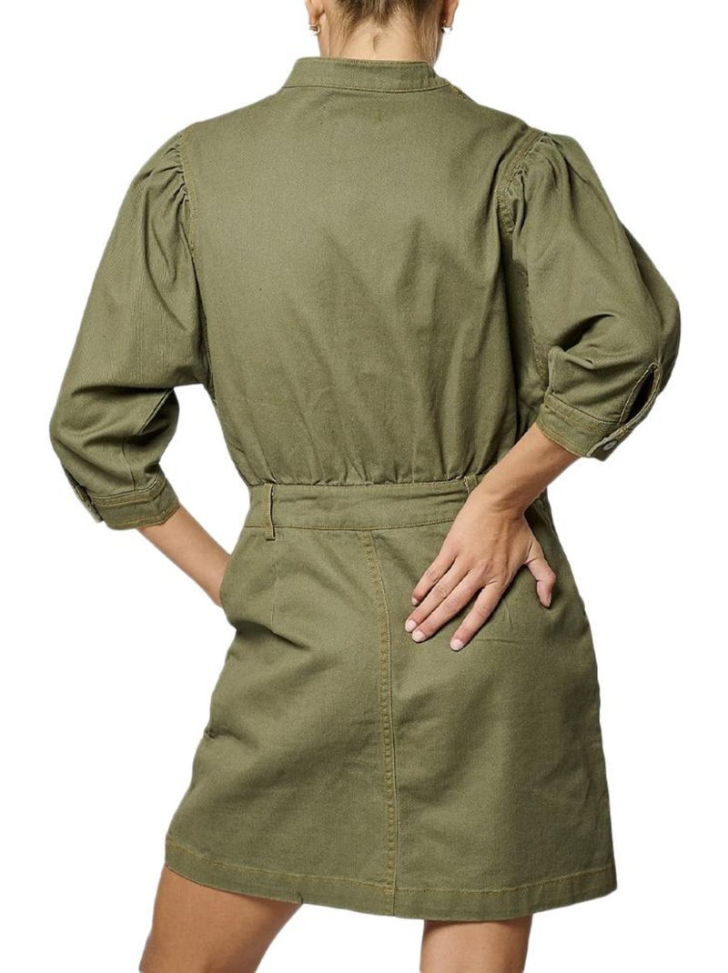 Vestito Donna Kaporal Verde kaki chiaro - Kiabi