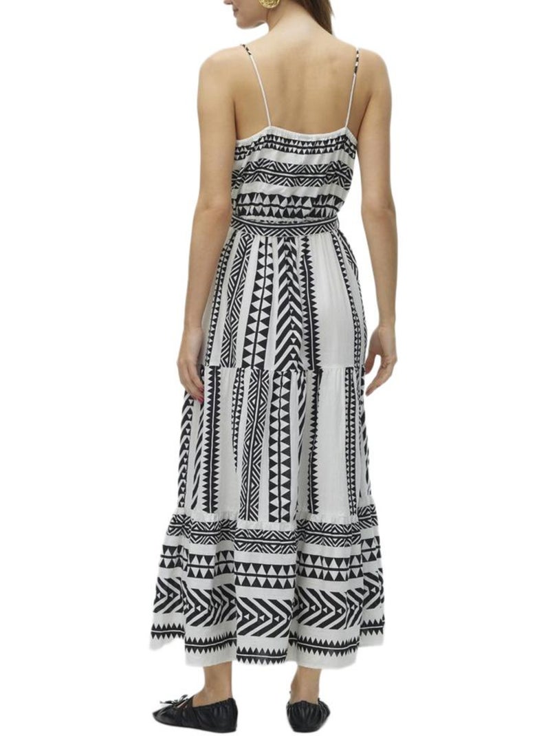 Vestito Donna Vero Moda Bianco Nero - Kiabi