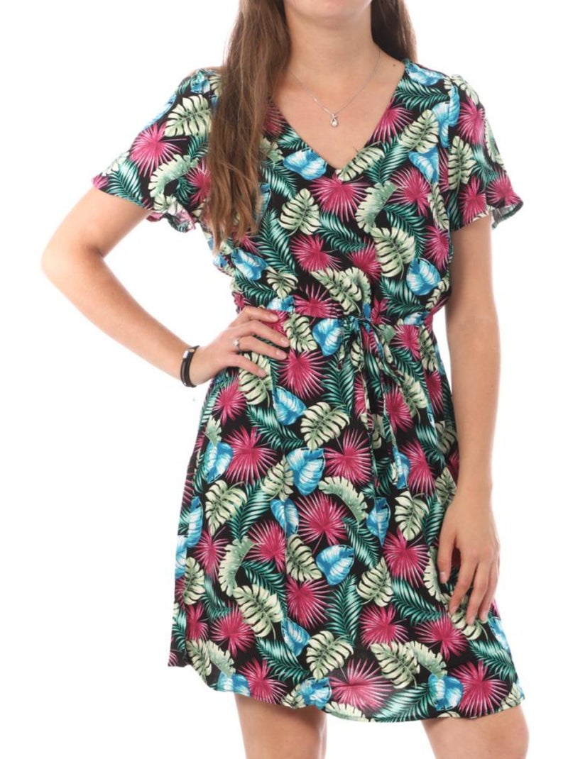 Vestito Donna Vero Moda Nero Multicolore - Kiabi