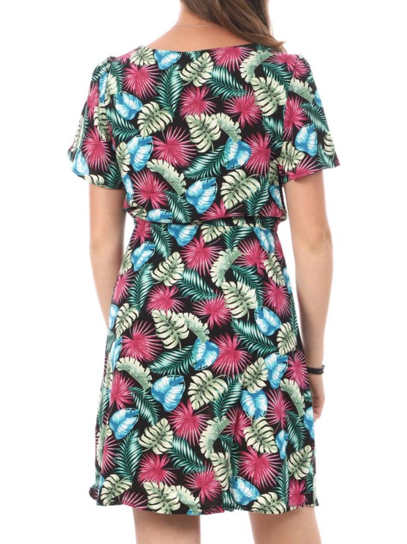 Vestito Donna Vero Moda Nero Multicolore - Kiabi