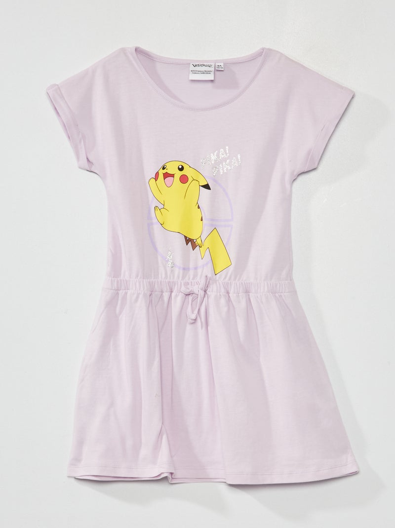 Vestito effetto 2 in 1 'Pokemon' VIOLA - Kiabi