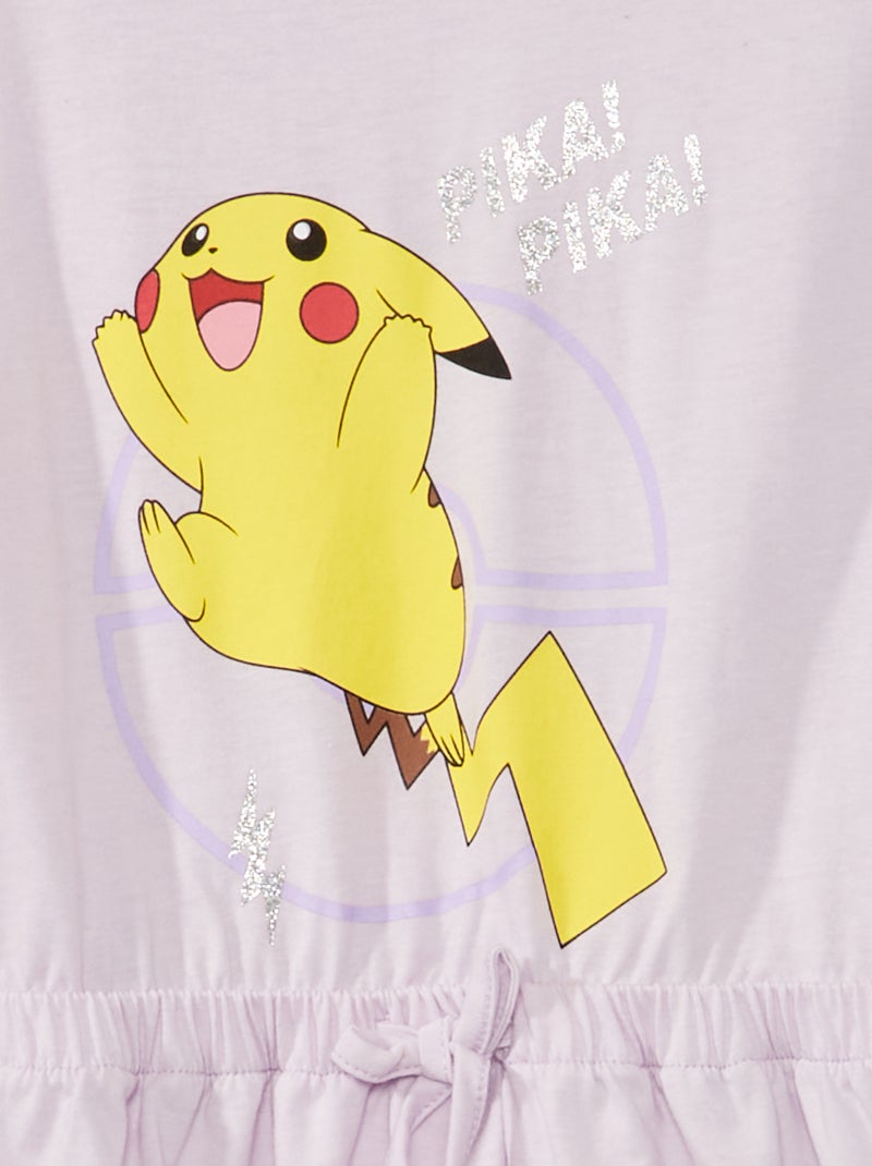 Vestito effetto 2 in 1 'Pokemon' VIOLA - Kiabi