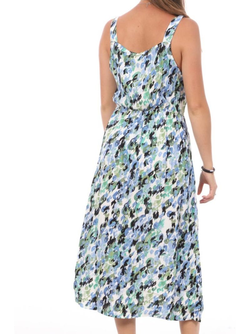 Vestito Estivo Donna Vero Moda con Fantasia Blu - Kiabi