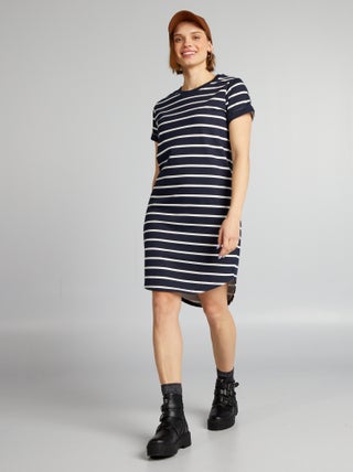 Vestito-felpa a righe 'JDY'