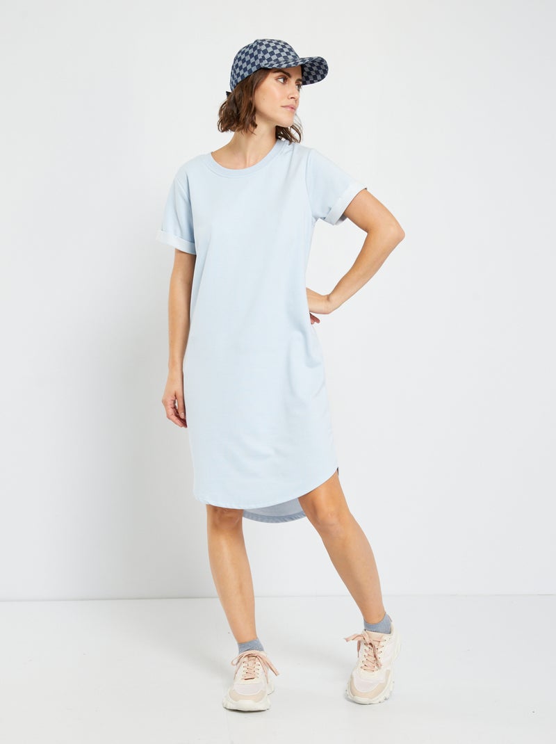 Vestito-felpa in jersey 'JDC' BLU - Kiabi