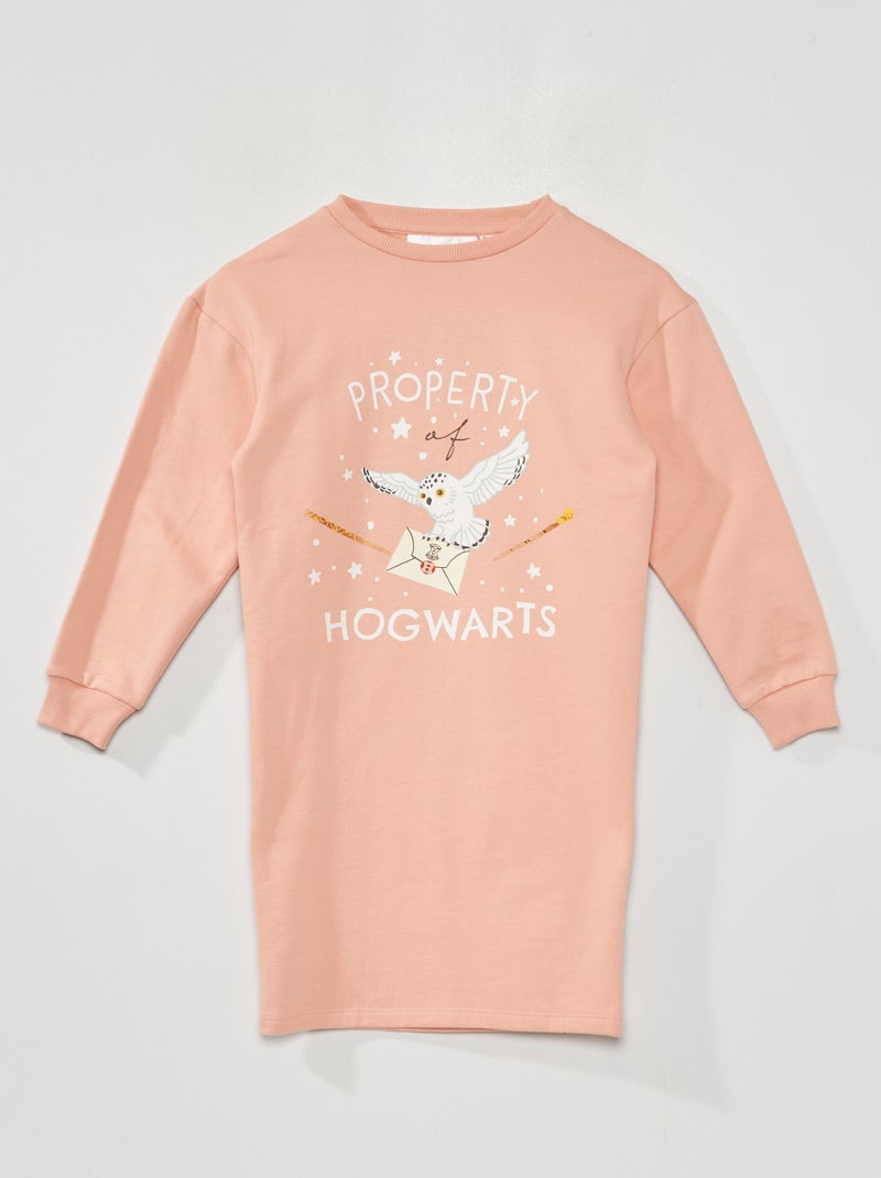 Vestito-felpa in tessuto felpato 'Harry Potter' ROSA - Kiabi