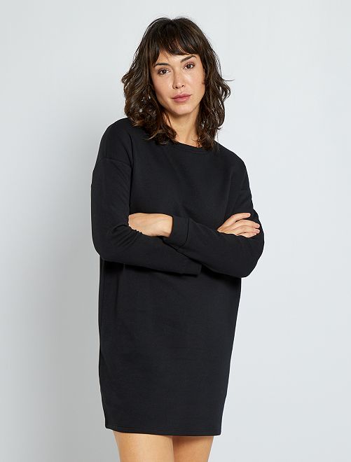Vestito felpa - nero - Kiabi - 12.00€
