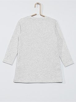 Vestito-felpa ricamato - Kiabi