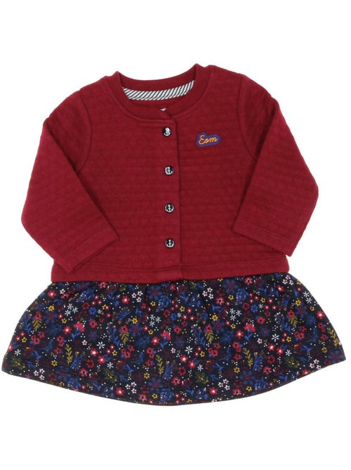 Vestito floreale bambina - Kiabi