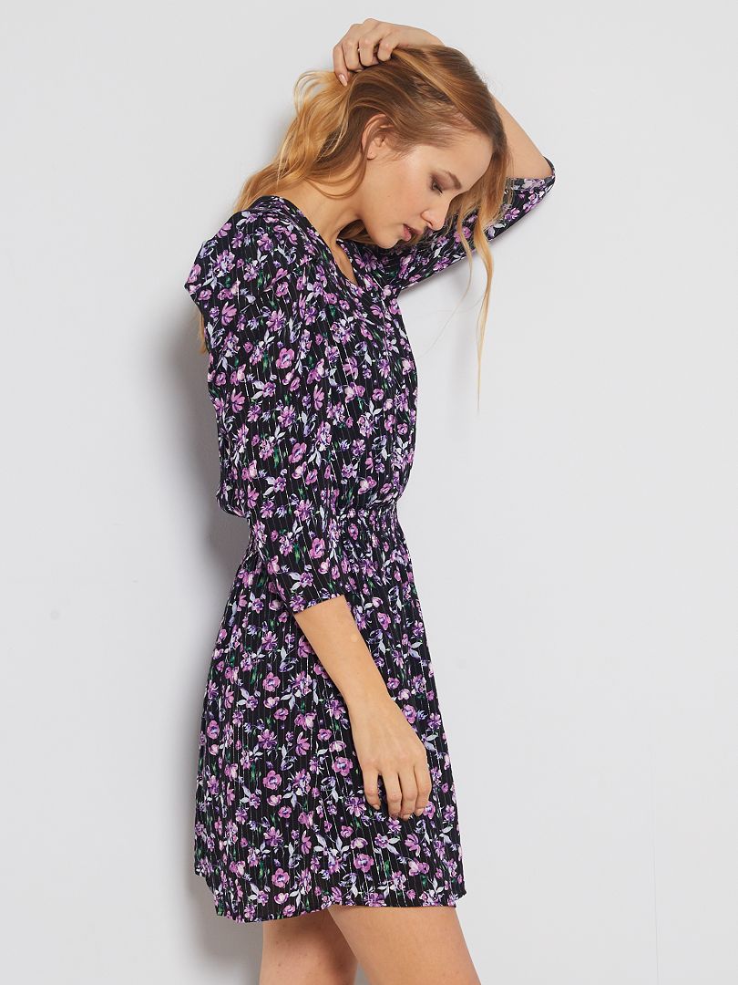 Abito Bianco Maniche a Sbuffo