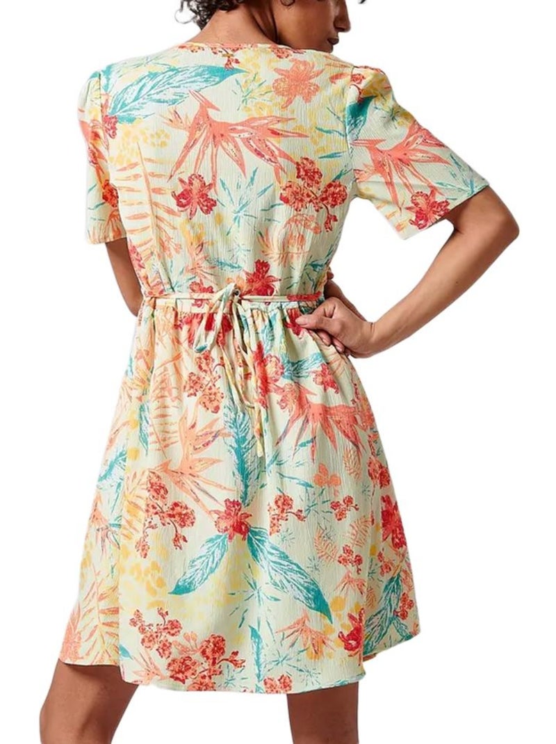 Vestito Floreale da Donna Kaporal Multicolore - Kiabi