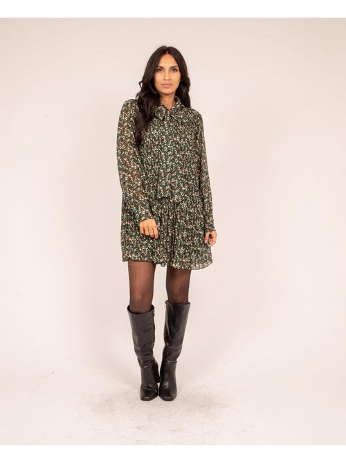 Vestito floreale plissettato IRREELLE - Kiabi Vestito floreale plissettato IRREELLE - Kiabi