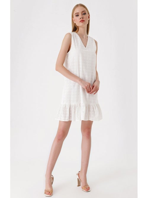 Vestito fluido senza maniche - Kiabi