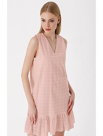 Vestito fluido senza maniche