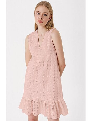 Vestito fluido senza maniche