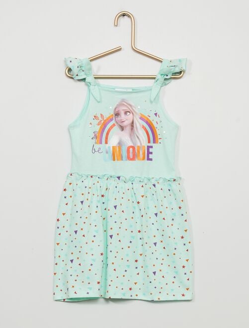 Vestito 'Frozen' in jersey - BLU - Kiabi - 15.00€