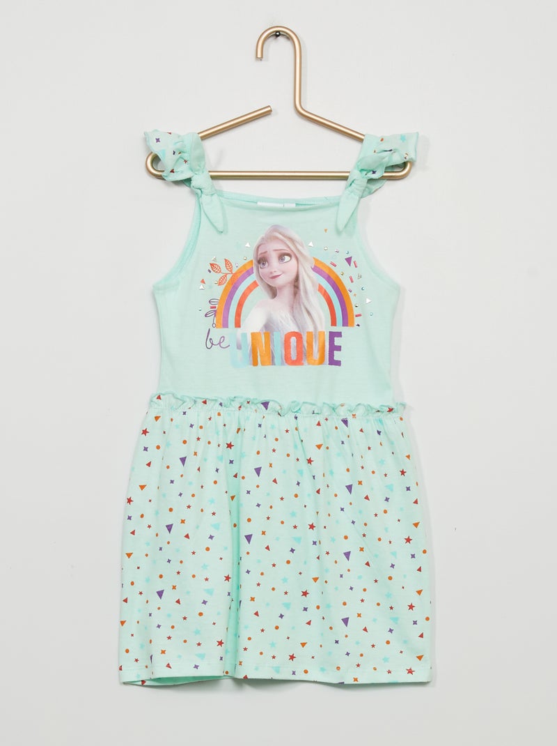 Vestito 'Frozen' in jersey BLU - Kiabi