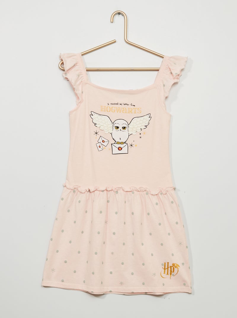 Vestito 'Harry Potter' in maglia jersey rosa - Kiabi