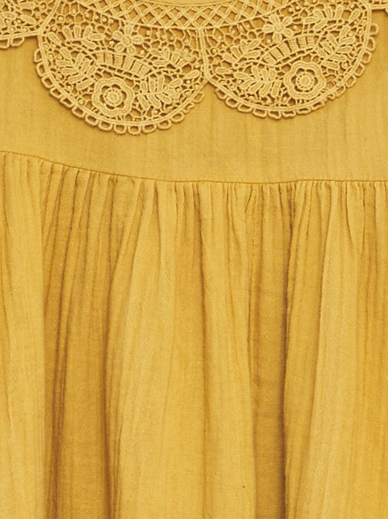 Lenzuolo Con Angoli In Garza Di Cotone - Bianco - Casa - 29.00 - Foto 2