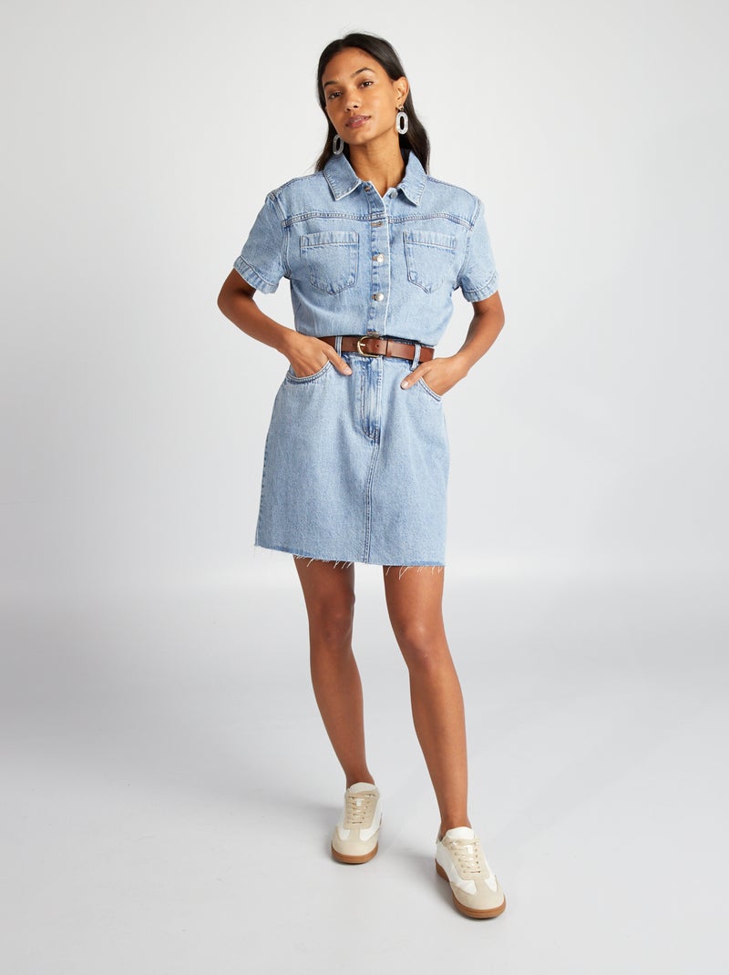 Vestito in jeans BLU - Kiabi