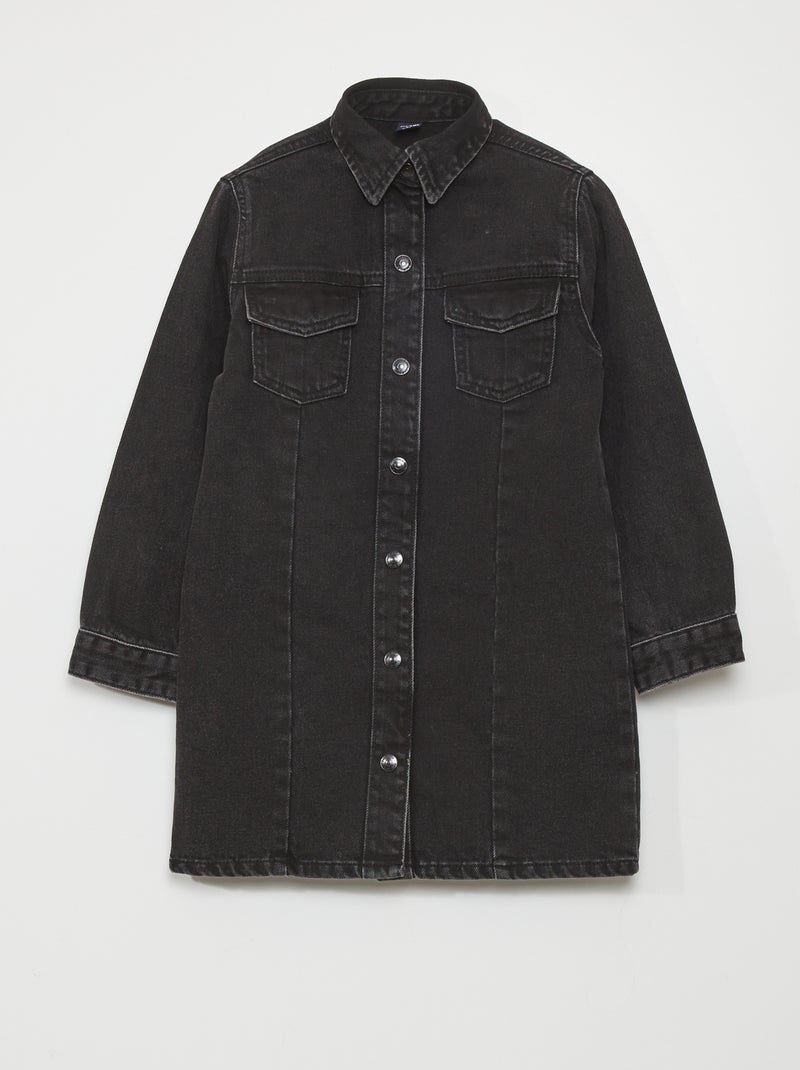 Vestito in jeans NERO - Kiabi