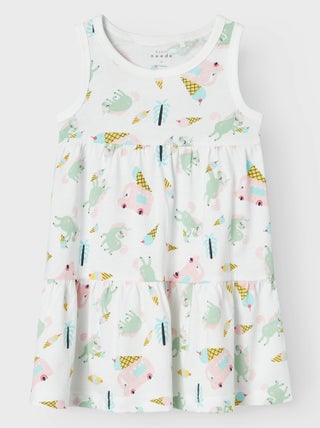 Vestito in jersey con volant 'NAME IT'