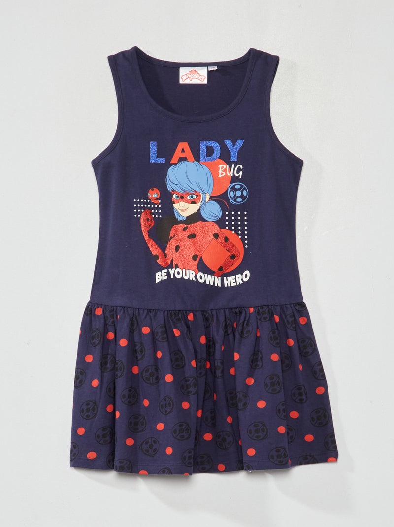 Vestito in jersey 'Miraculous'! blu marine - Kiabi
